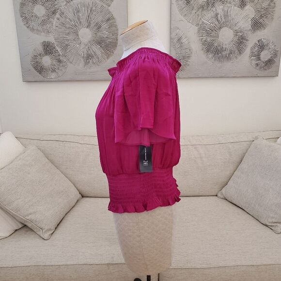 INC International Concepts Smocked Convertible Top - Picture 5 of 11